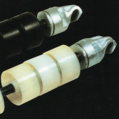 Elastische Tragrollen (weiß)