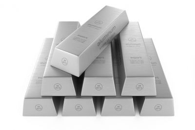 Clean presentation of stacked aluminum metal blocks, highlighting the pristine surface finish after professional mold release treatment