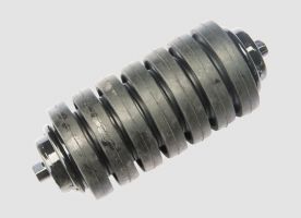 Polsterrollen mit Pufferringen