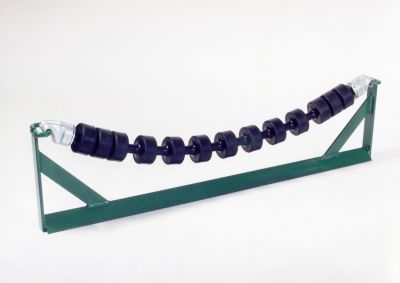 Elastische Tragrollen mit Station