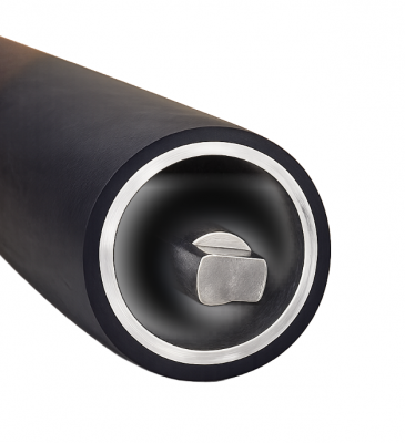 Self-aligning tracking idler designed to automatically correct belt misalignment