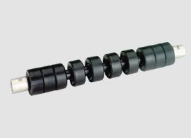 Rücklaufrollen, starr gummiert